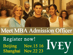 Beijing Shanghai - Meet the Ivey MBA Admission Officer