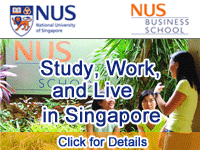(12/22) (12/23) - NUS MBA: Study, Work and Live in Singapore