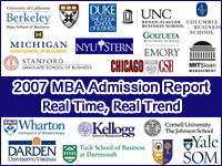 2007 MBA Admissions Report