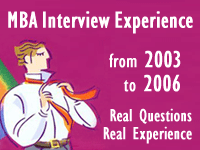 2007 MBAר (MBA Interview Experience)