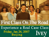 Jan 26, Beijing - Ivey First Class on the Road